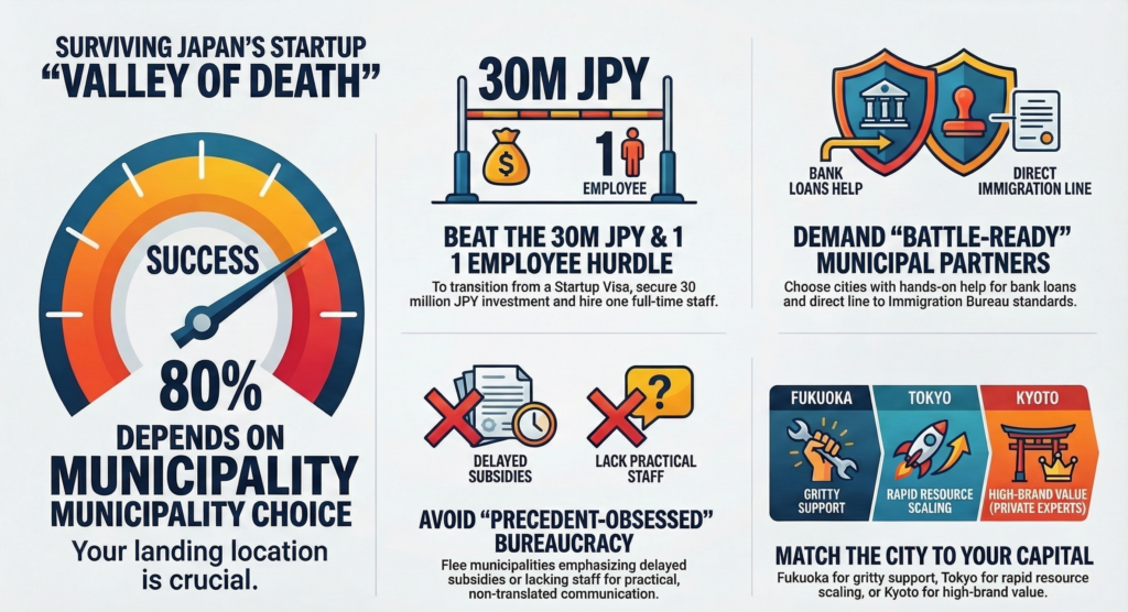 Don't let the "Death Valley" end your dream in Japan