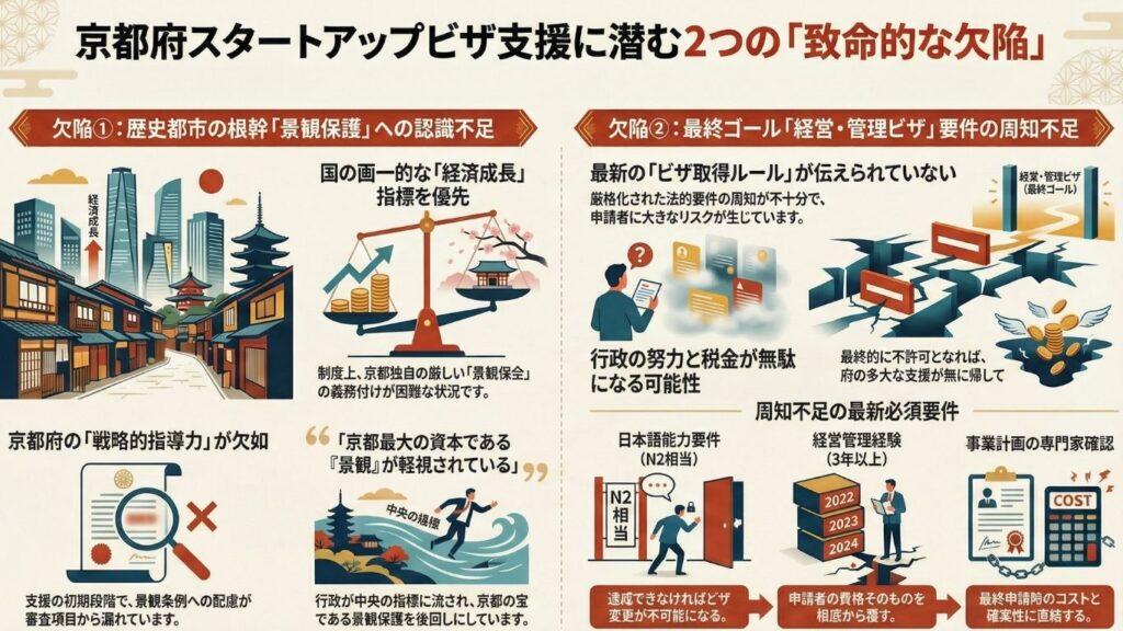 京都　スタートアップビザ支援