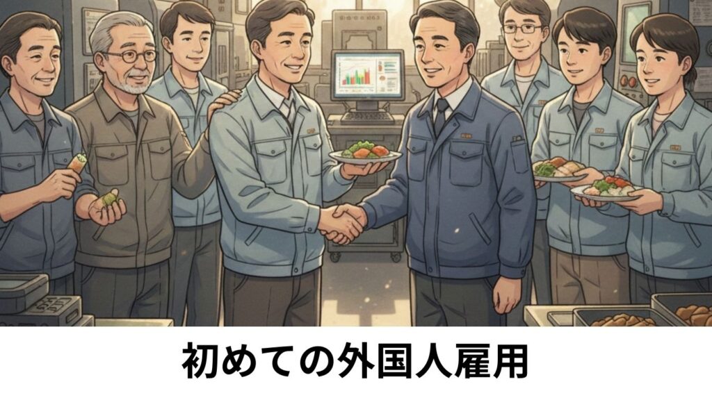 初めての外国人雇用