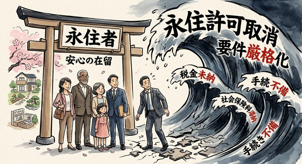 永住要件の厳格化